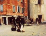 约翰 辛格 萨金特 : Leaving Church, Campo San Canciano, Venice